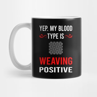 Blood Type Weaving Weaver Mug